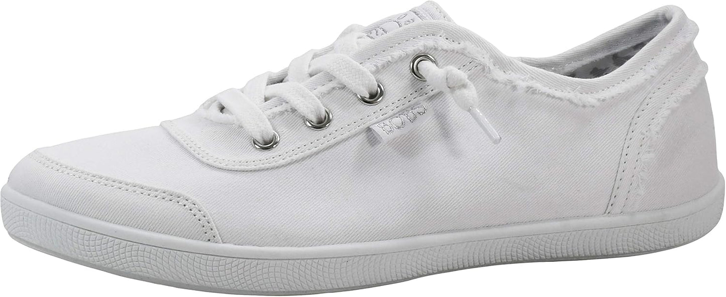 Skechers Women's Bobs B Cute Sneaker - Memory Foam, Flexible Outsole, Lightweight Vegan Shoes