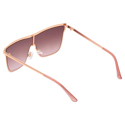 Jessica Simpson Womens J5686 Oversized Square Sunglasses With Uv400 Protection.