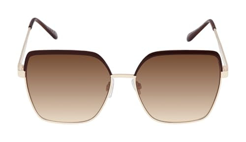 Jessica Simpson Womens J5686 Oversized Square Sunglasses With Uv400 Protection.