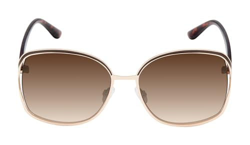 Jessica Simpson Womens J5686 Oversized Square Sunglasses With Uv400 Protection.