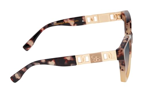 Jessica Simpson Women's Eye Catching Rectangular Sunglasses