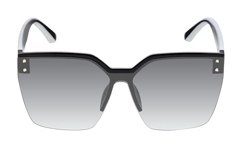 Jessica Simpson Womens J5686 Oversized Square Sunglasses With Uv400 Protection.