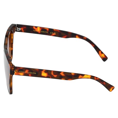 Vince Camuto womens Vc1089 Shield 100% Uv Protective Square Sunglasses. Luxe Gifts for Her, 140 Mm Square Sunglasses