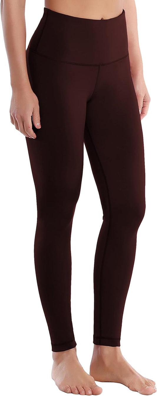 25"/26"/27"/28" Basic/Super High Waist/Embossed Pattern Yoga Pants Running Workout Leggings Tummy Control