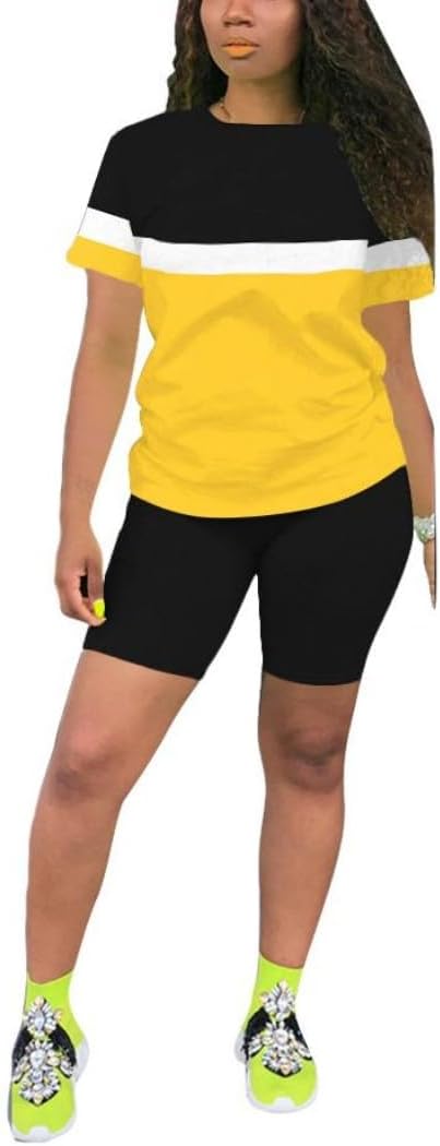 Nimsruc Two Piece Outfits For Women Summer Sweatsuits