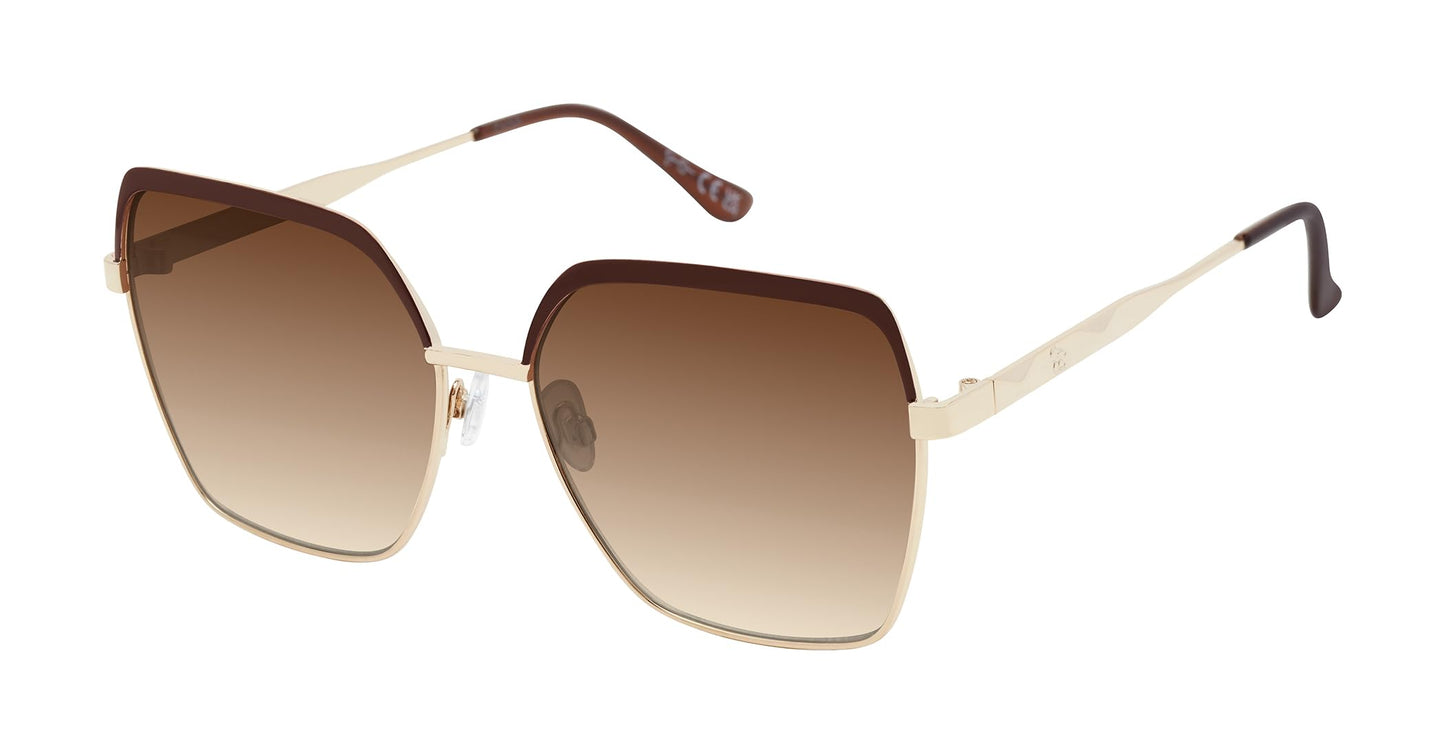 Jessica Simpson Womens J5686 Oversized Square Sunglasses With Uv400 Protection.