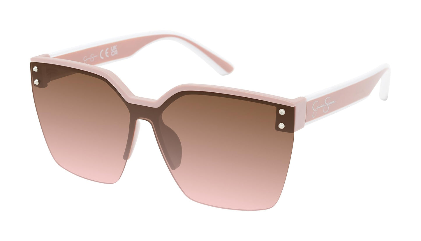 Jessica Simpson Womens J5686 Oversized Square Sunglasses With Uv400 Protection.