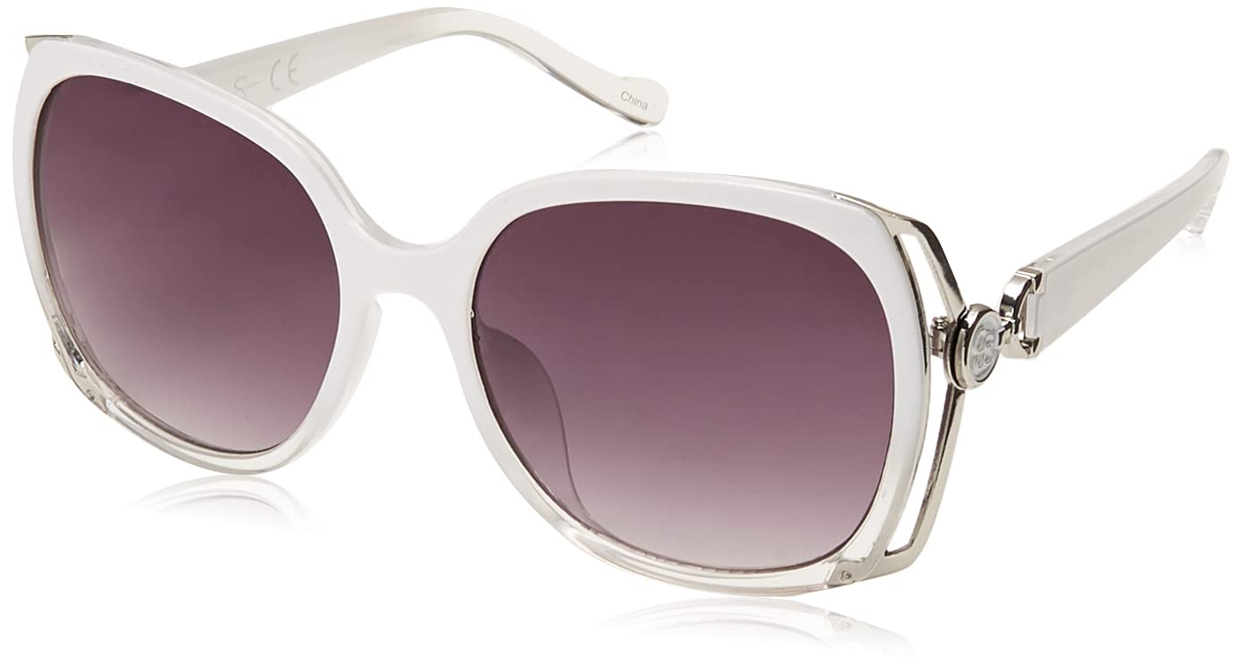 Jessica Simpson Womens J5686 Oversized Square Sunglasses With Uv400 Protection.