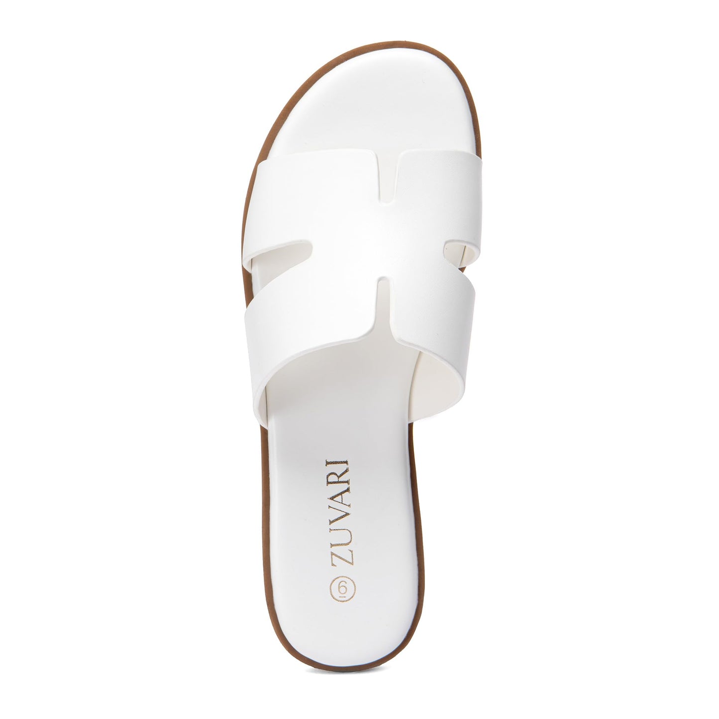 Women's Flat Sandals Open Toe Leather Slippers for Summer Slip On Beach Mules Dressy Comfortable Slide Sandals
