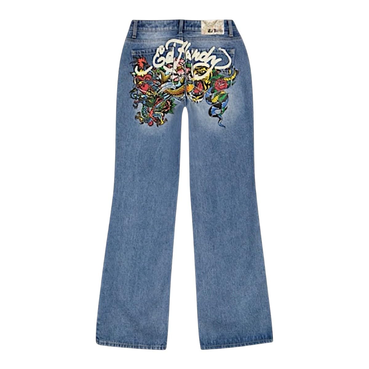 ED HARDY Women’s Baggy Jeans WEHD8100-3