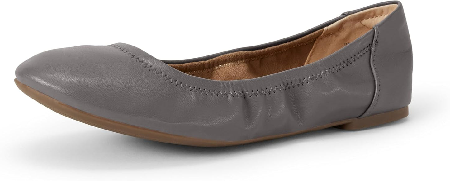 Amazon Essentials Women's Belice Comfortable Slip-On Ballet Flats Shoes