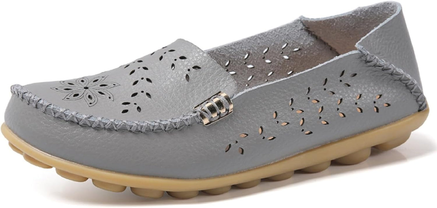 VenusCelia Women's Natural Comfort Walking Flat Loafer