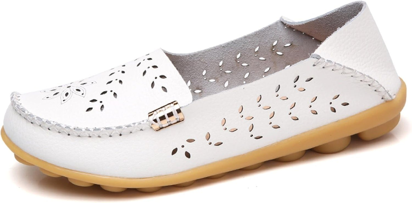 VenusCelia Women's Natural Comfort Walking Flat Loafer