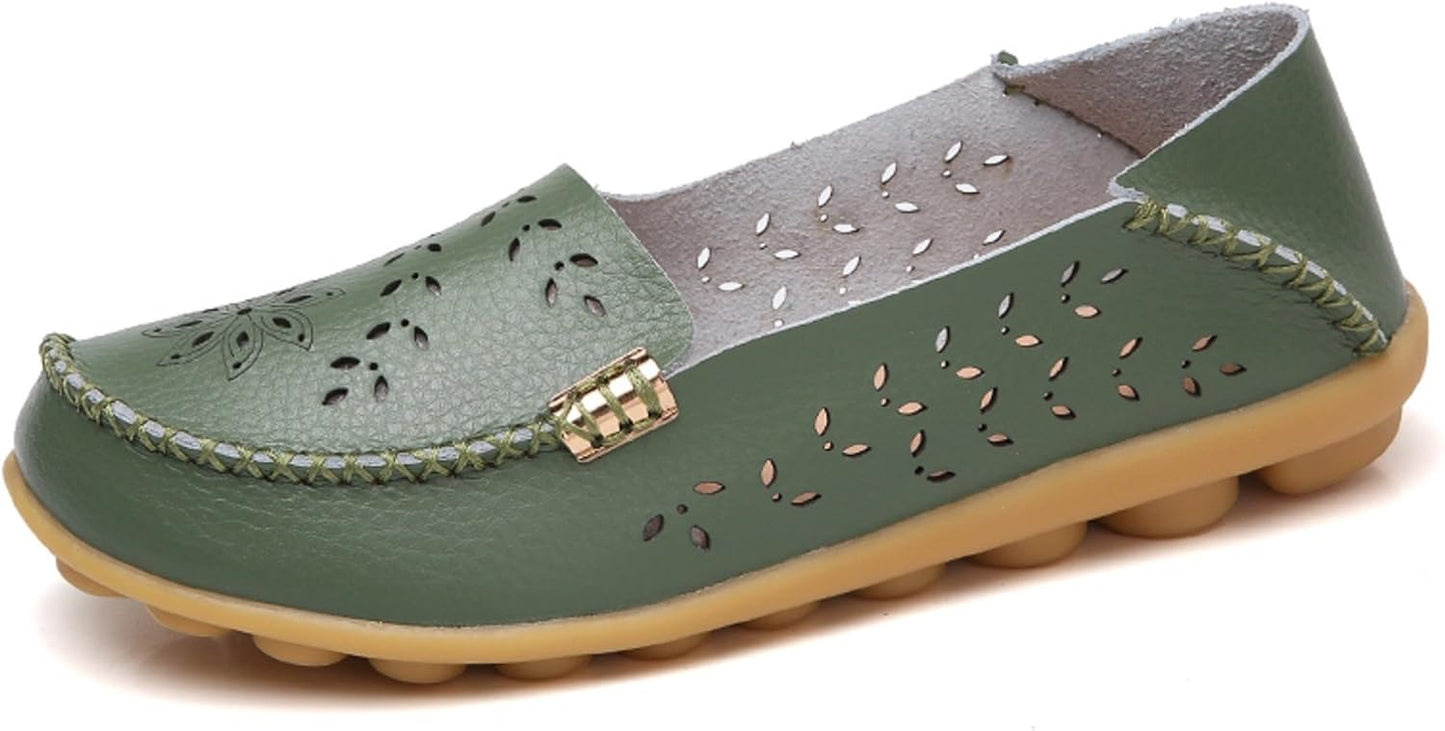 VenusCelia Women's Natural Comfort Walking Flat Loafer