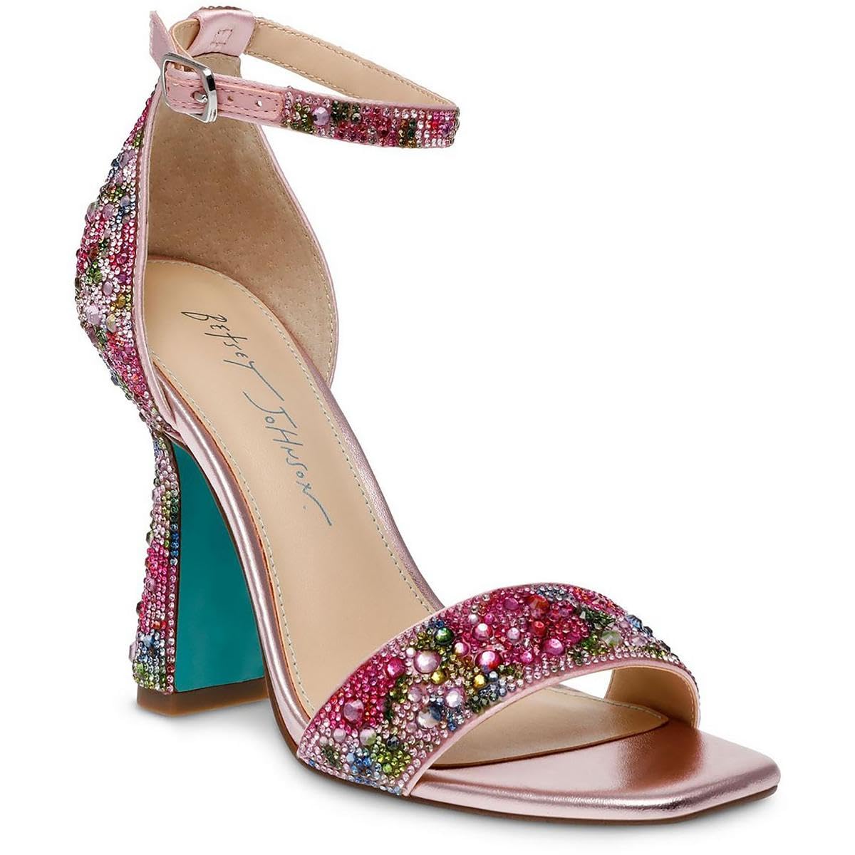 Betsey Johnson Women's Dani Embellished Heeled Sandals