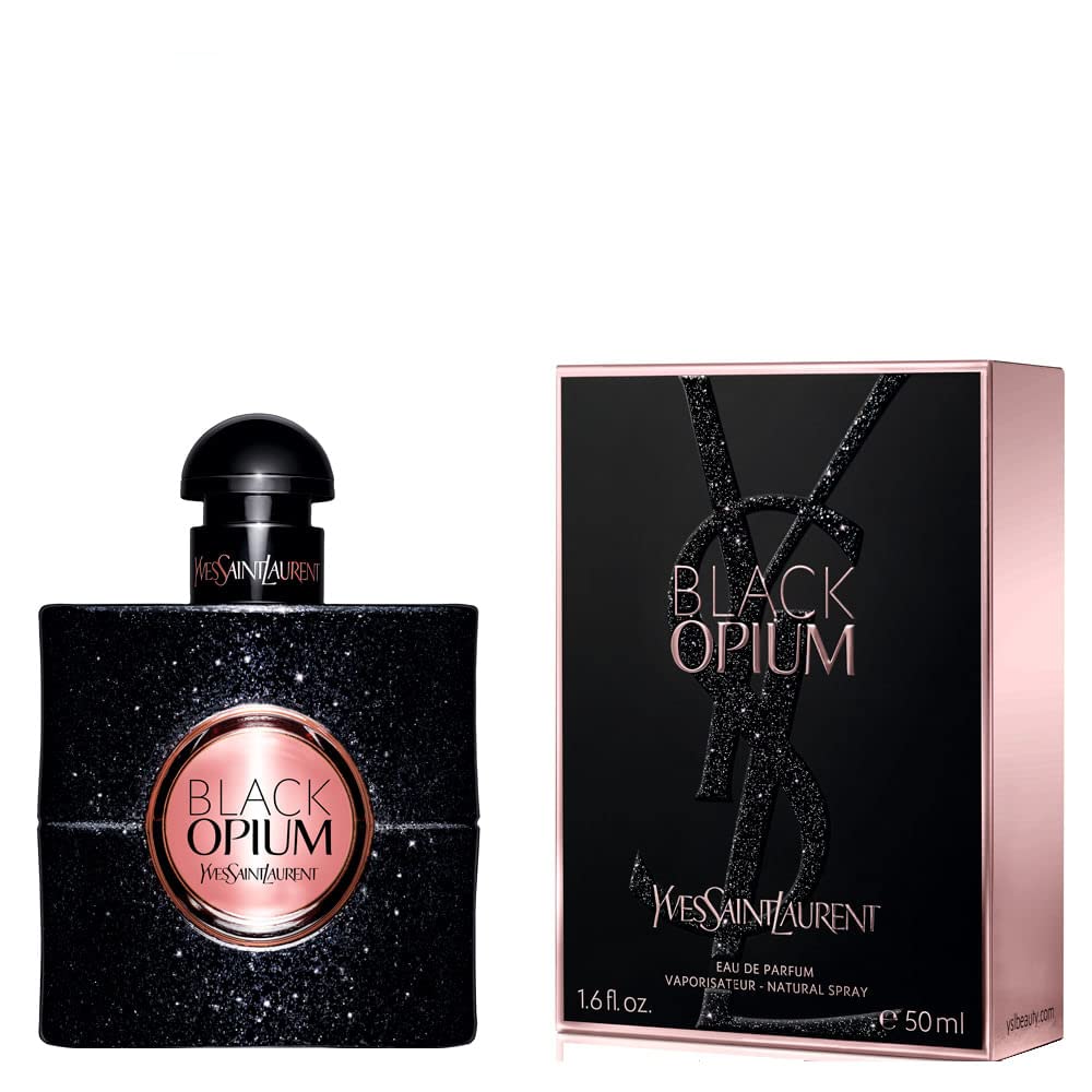 Yves Saint Laurent Eau De Parfum Spray for Women, Black Opium, 3 Ounce