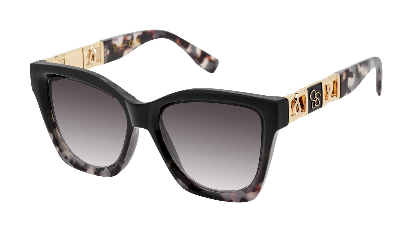 Jessica Simpson Women's Eye Catching Rectangular Sunglasses