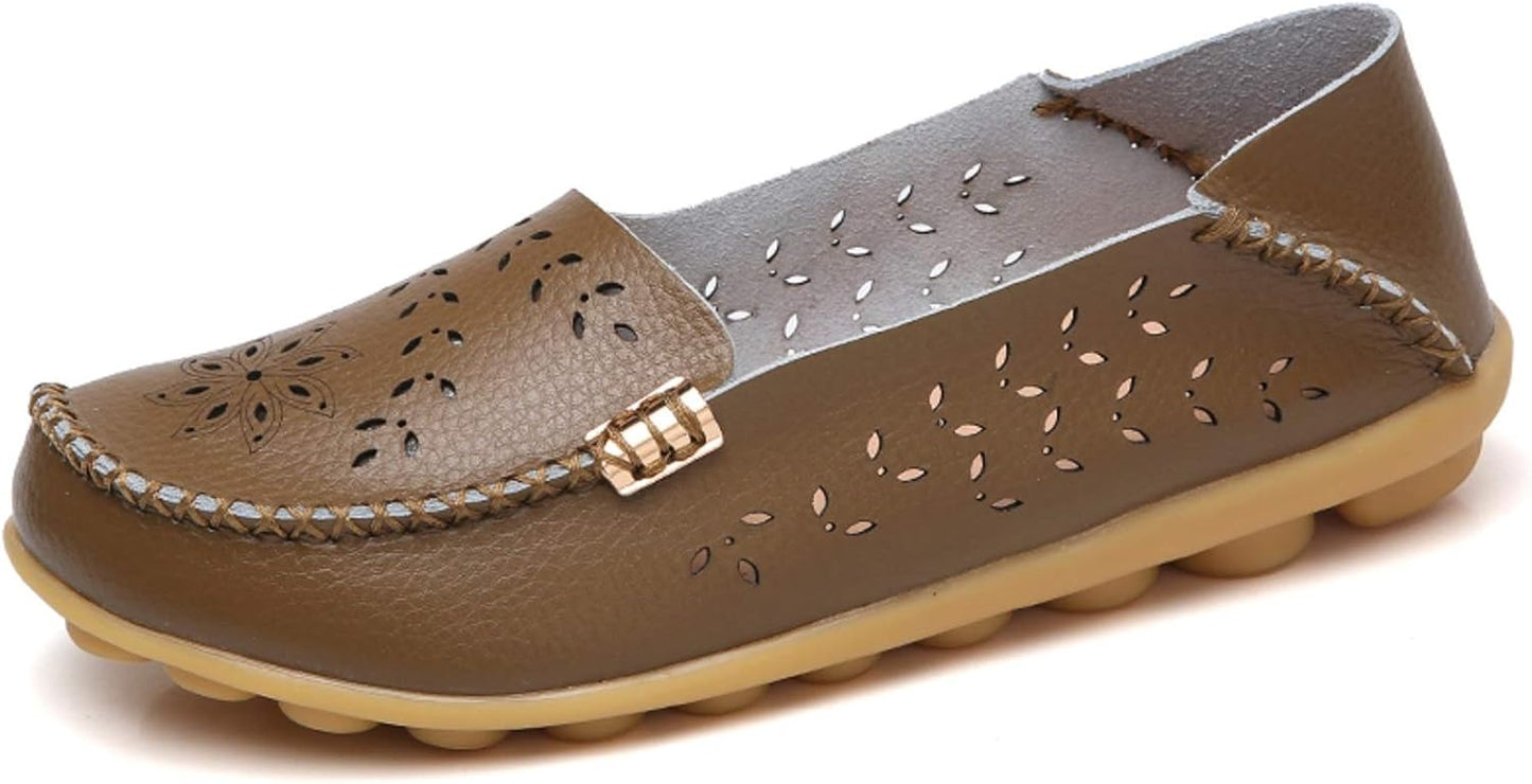 VenusCelia Women's Natural Comfort Walking Flat Loafer