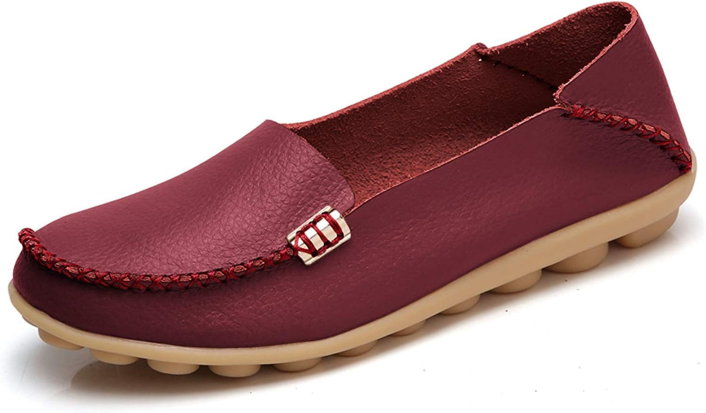 VenusCelia Women's Natural Comfort Walking Flat Loafer