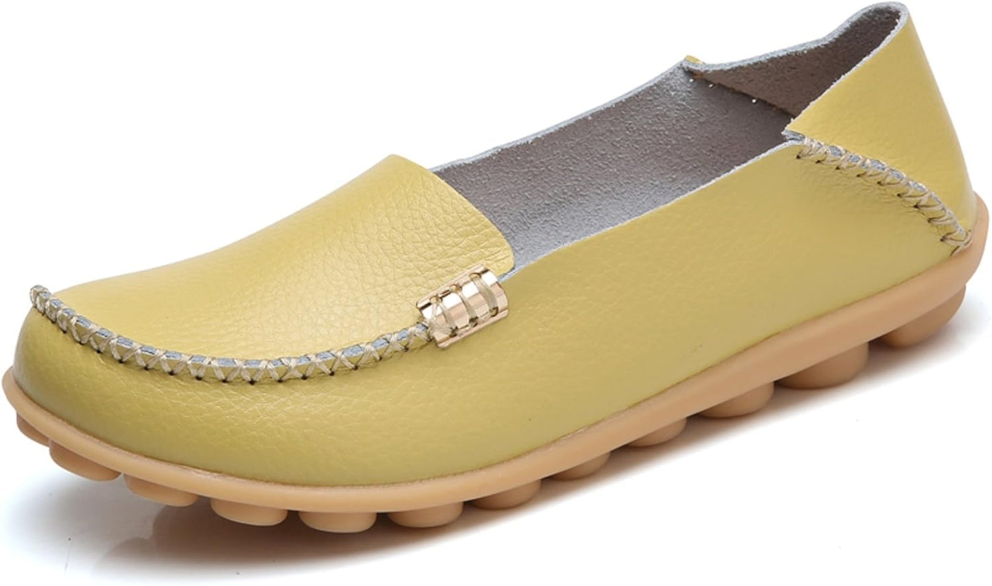 VenusCelia Women's Natural Comfort Walking Flat Loafer
