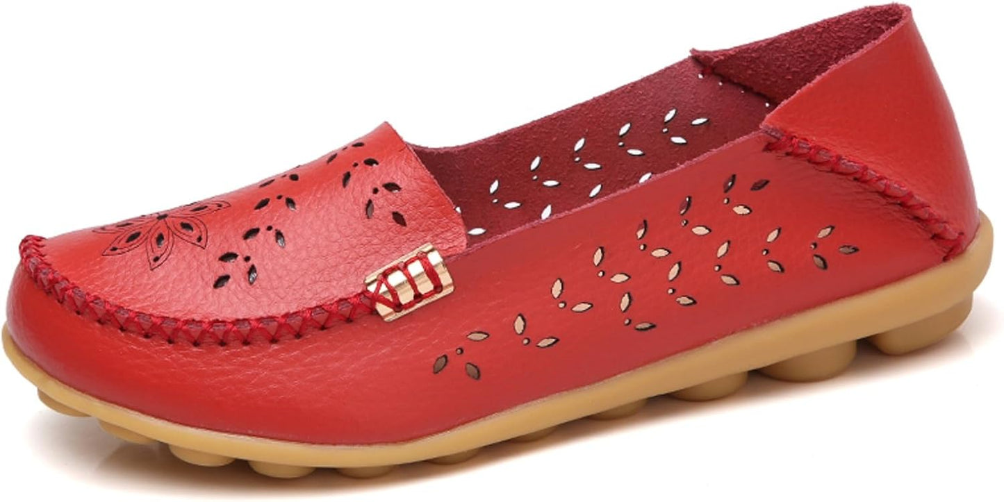VenusCelia Women's Natural Comfort Walking Flat Loafer