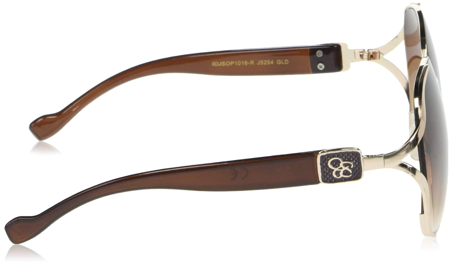 Jessica Simpson Womens J5686 Oversized Square Sunglasses With Uv400 Protection.
