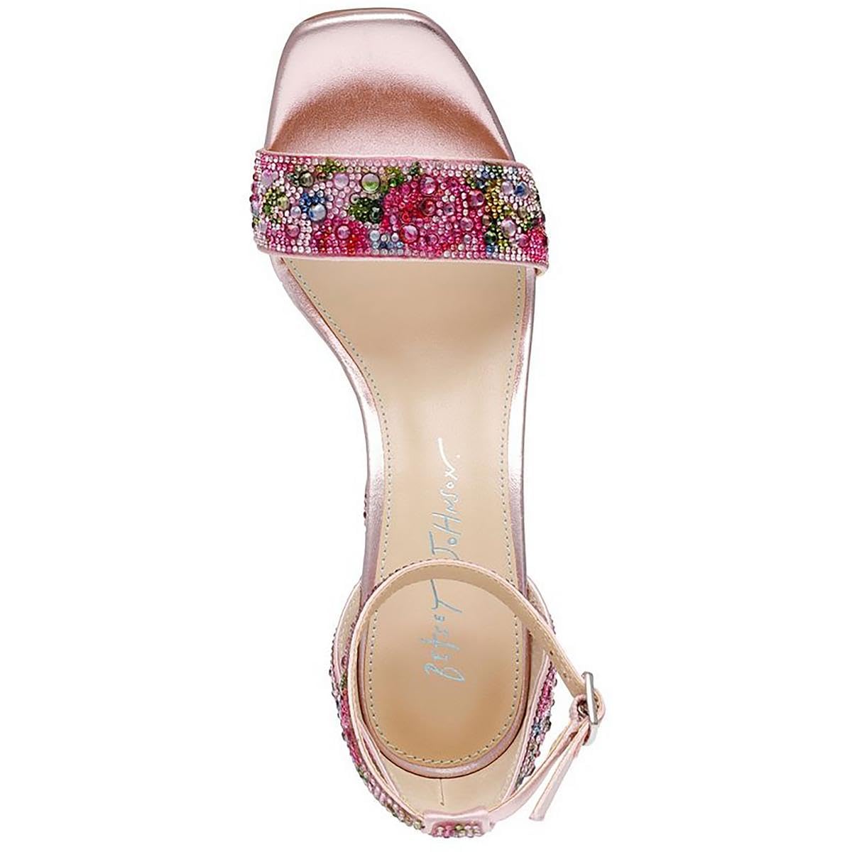 Betsey Johnson Women's Dani Embellished Heeled Sandals