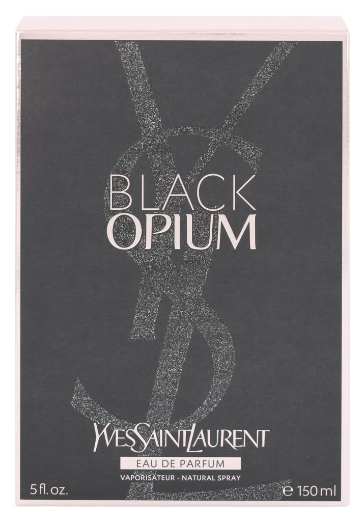 Yves Saint Laurent Eau De Parfum Spray for Women, Black Opium, 3 Ounce