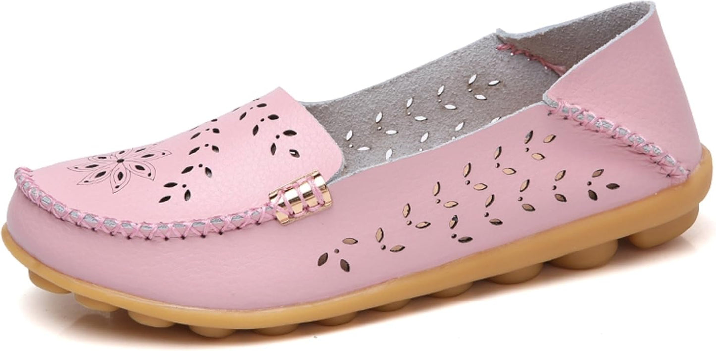 VenusCelia Women's Natural Comfort Walking Flat Loafer