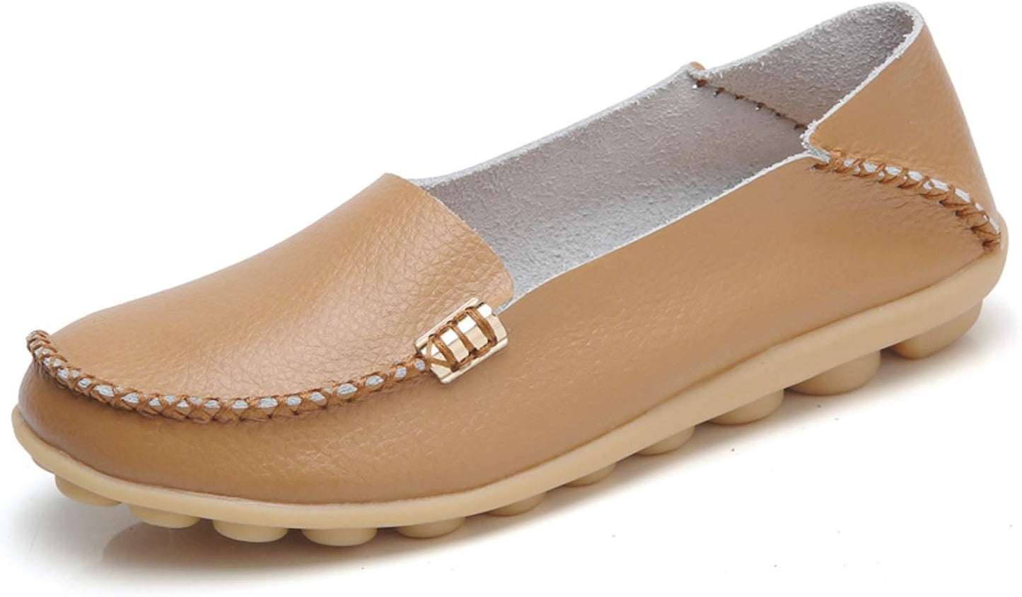 VenusCelia Women's Natural Comfort Walking Flat Loafer