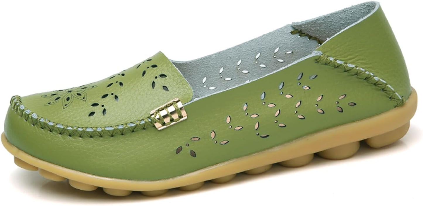 VenusCelia Women's Natural Comfort Walking Flat Loafer