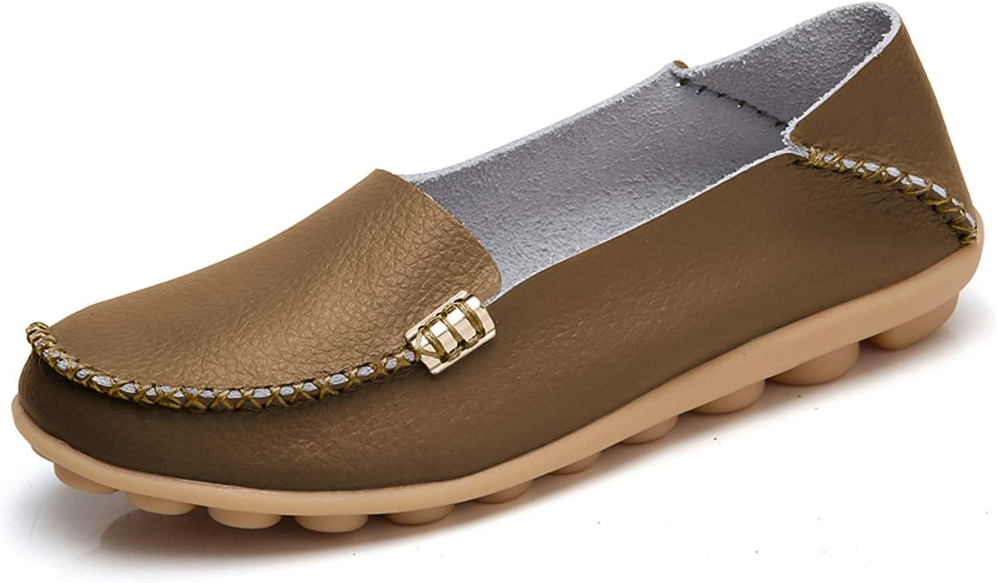 VenusCelia Women's Natural Comfort Walking Flat Loafer