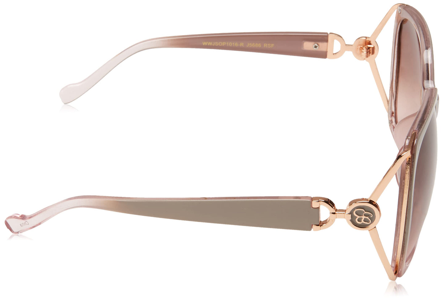Jessica Simpson Womens J5686 Oversized Square Sunglasses With Uv400 Protection.