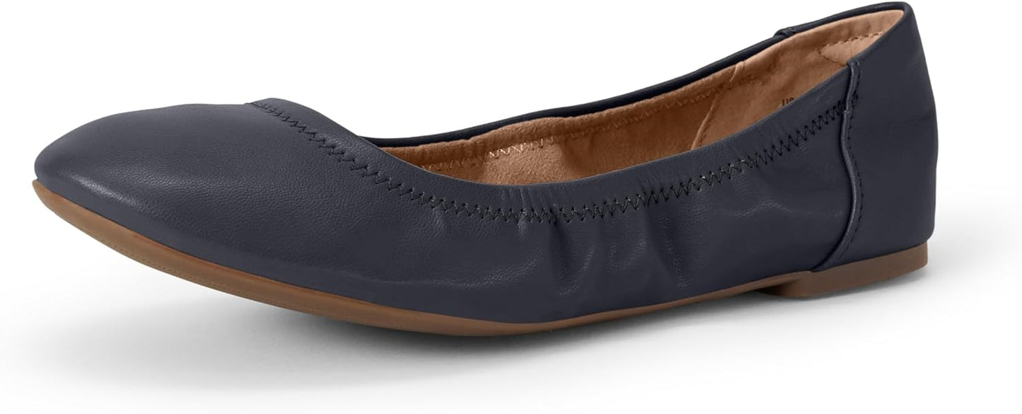 Amazon Essentials Women's Belice Comfortable Slip-On Ballet Flats Shoes