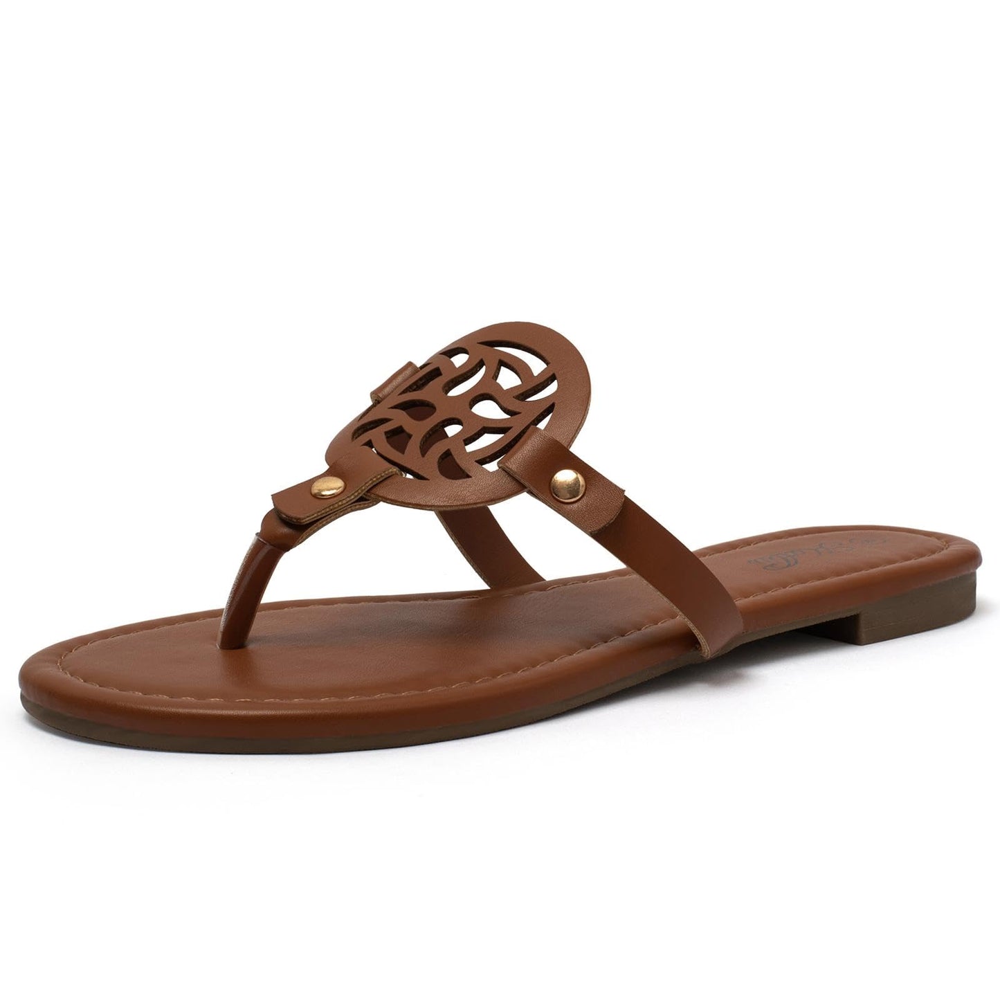 katliu Women's Flat Sandals Flip Flop Sandals Comfortable Dressy Thong Sandals