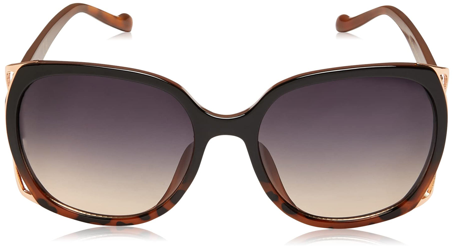 Jessica Simpson Womens J5686 Oversized Square Sunglasses With Uv400 Protection.