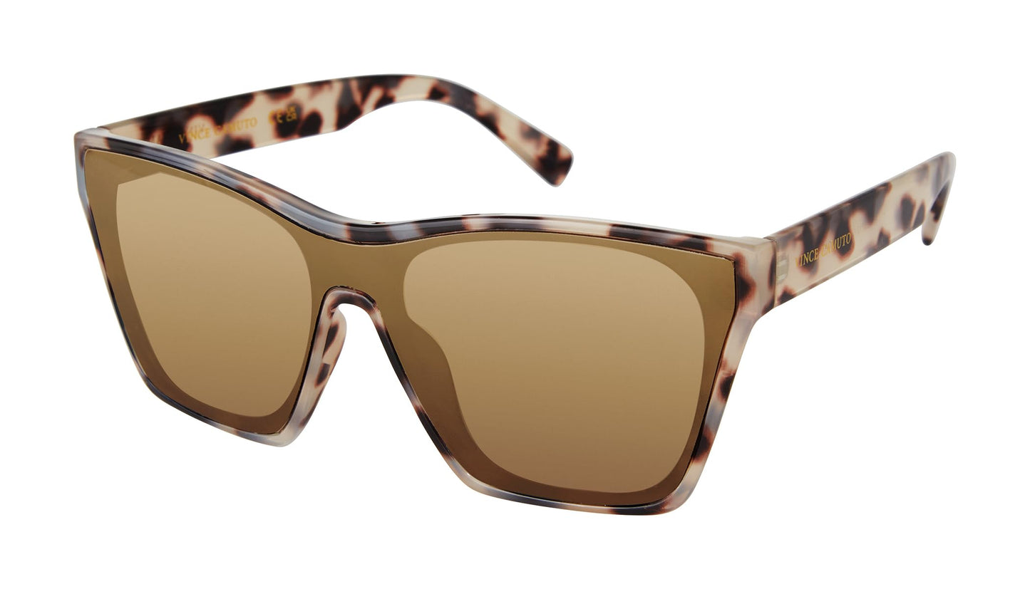 Vince Camuto womens Vc1089 Shield 100% Uv Protective Square Sunglasses. Luxe Gifts for Her, 140 Mm Square Sunglasses