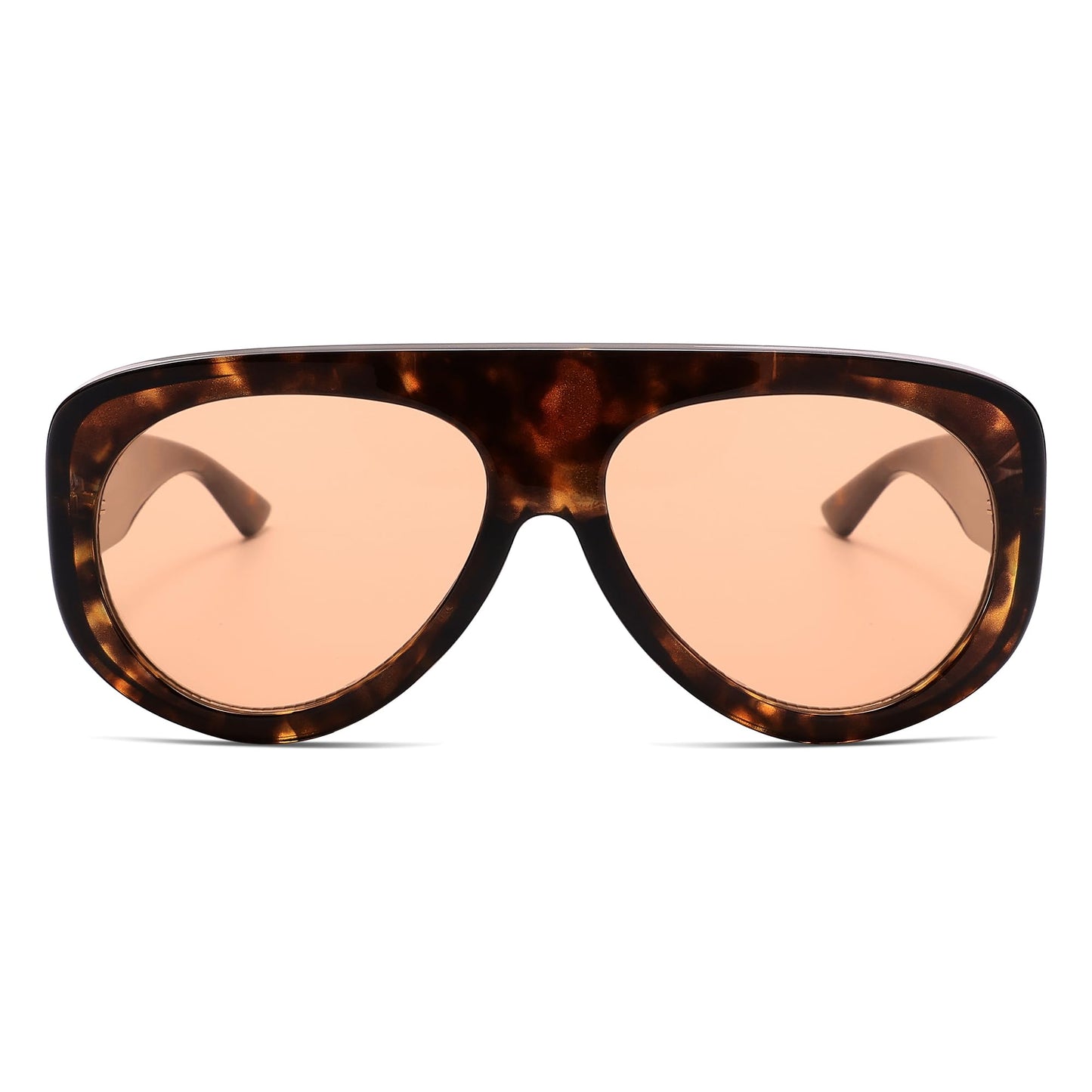 Trendy Aviator Sunglasses Womens Mens Retro 90s Rectangle Wrap Shades Oversized Style AR82372