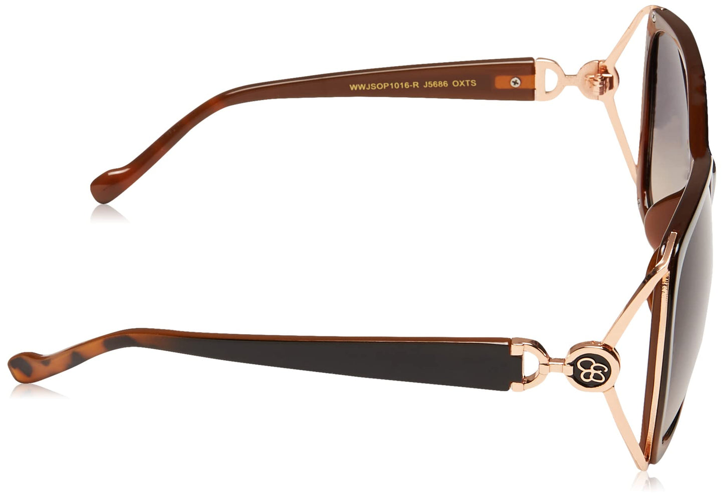 Jessica Simpson Womens J5686 Oversized Square Sunglasses With Uv400 Protection.