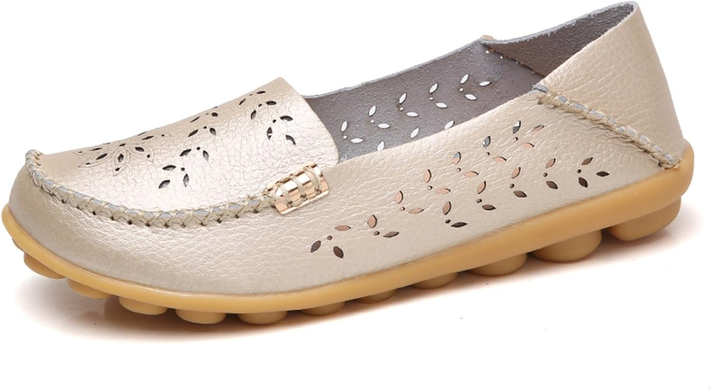VenusCelia Women's Natural Comfort Walking Flat Loafer