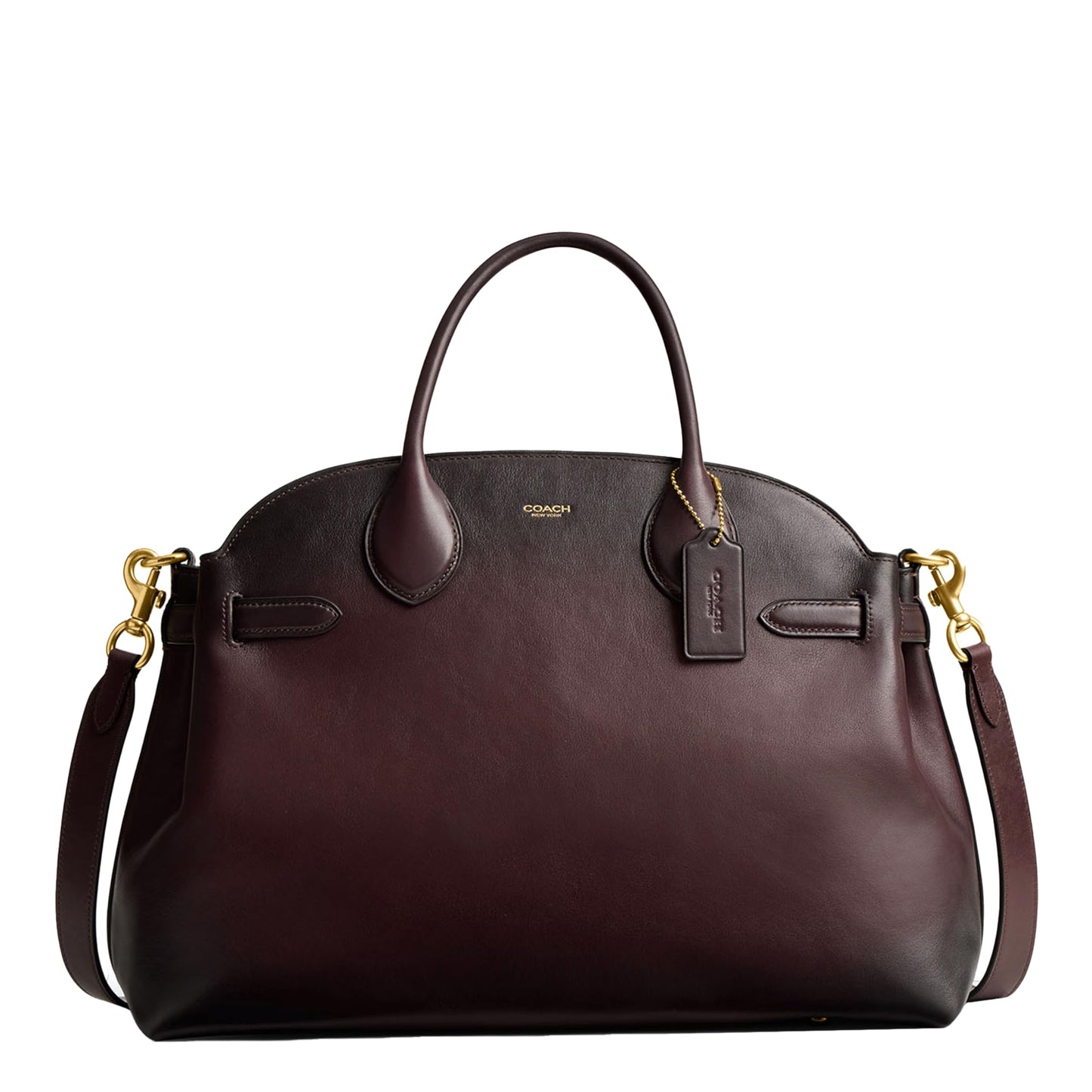 Coach Women's Suede Soft Empire Carryall 40 Tote
