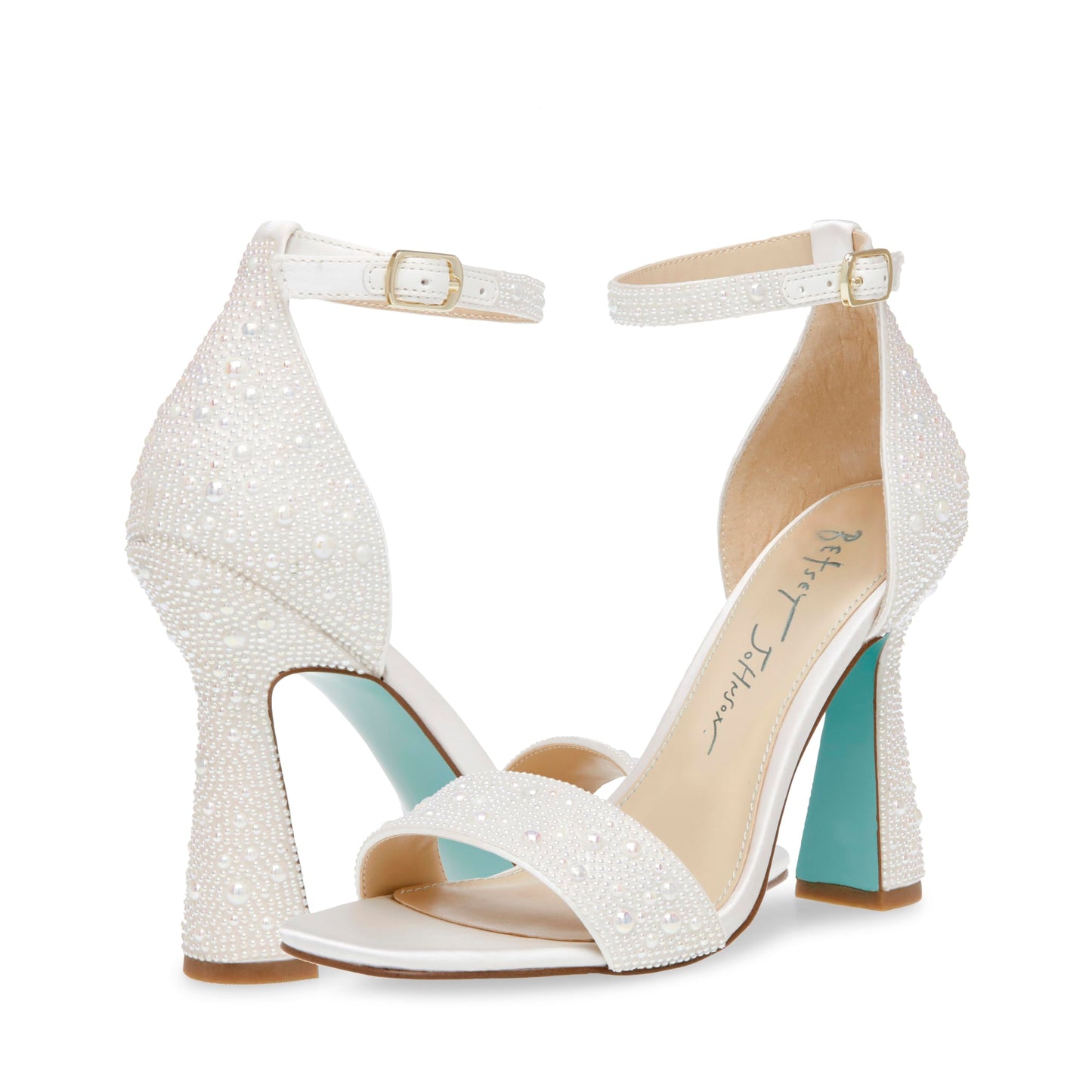 Betsey Johnson Women's Dani Embellished Heeled Sandals