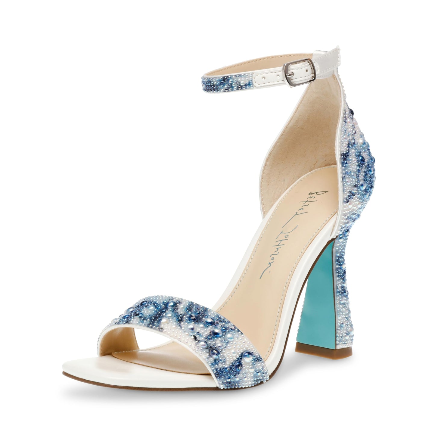 Betsey Johnson Women's Dani Embellished Heeled Sandals