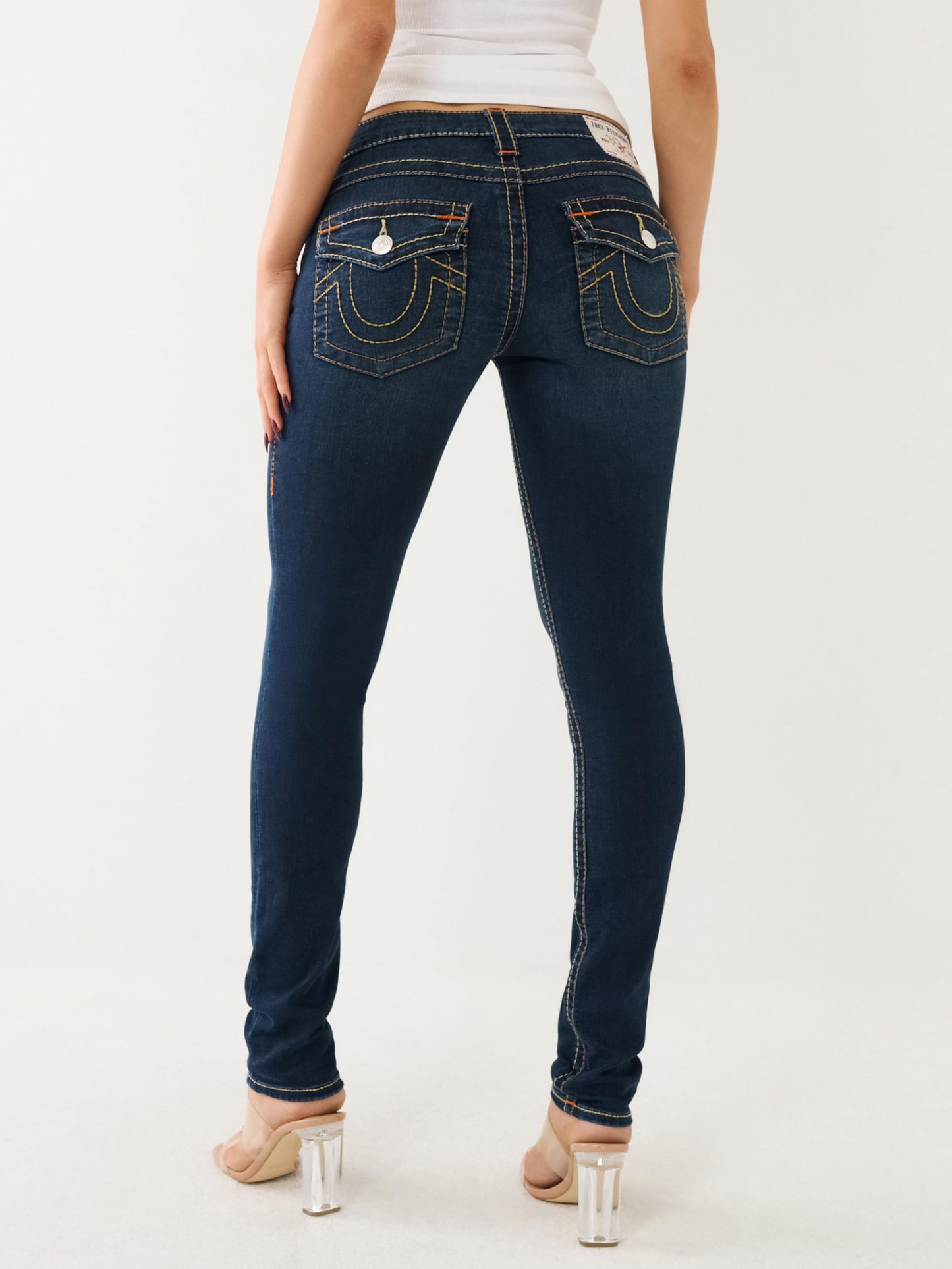 True Religion Women's Stella Low Rise Skinny Jean