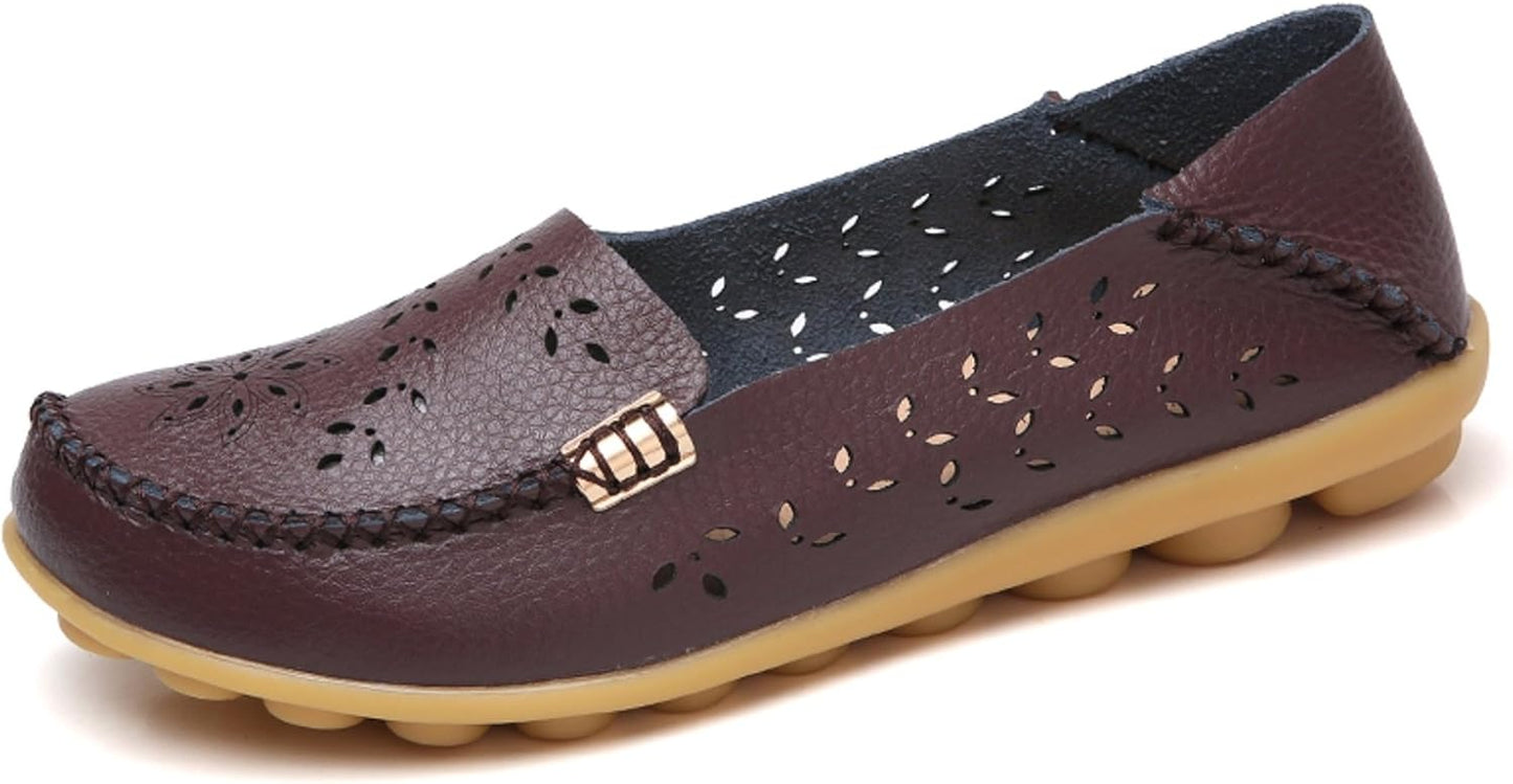 VenusCelia Women's Natural Comfort Walking Flat Loafer
