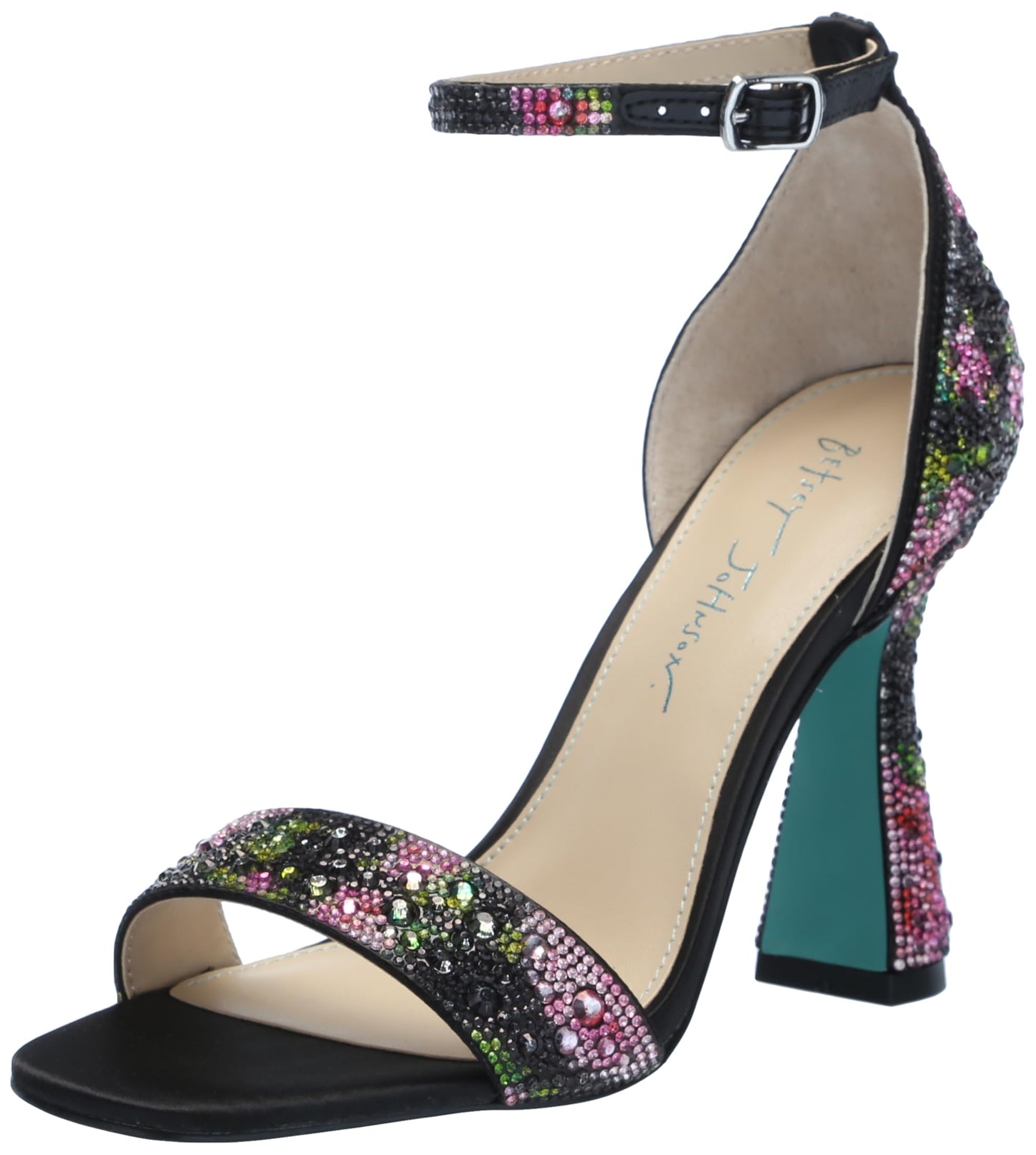 Betsey Johnson Women's Dani Embellished Heeled Sandals