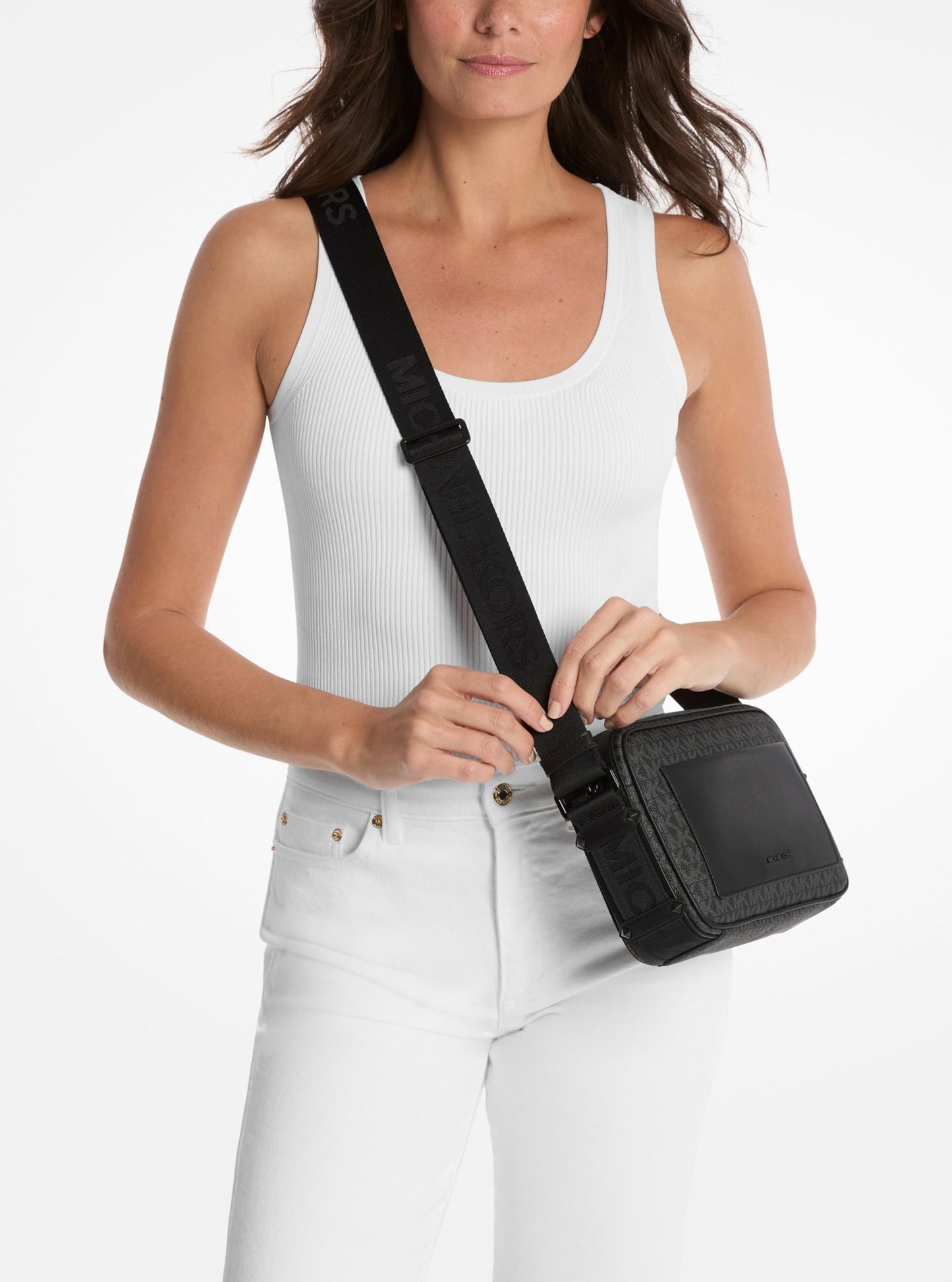 Michael Kors Women's Maeve Large Pocket Crossbody Bag