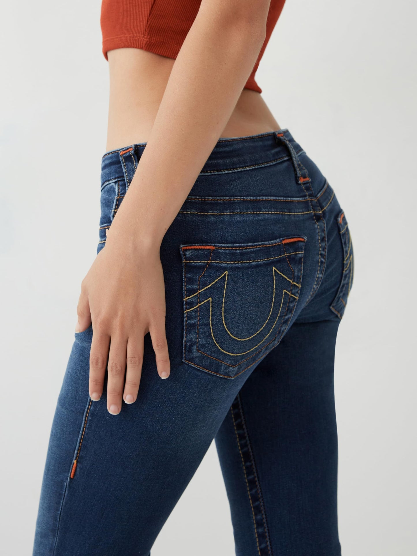 True Religion Women's Stella Low Rise Skinny Jean