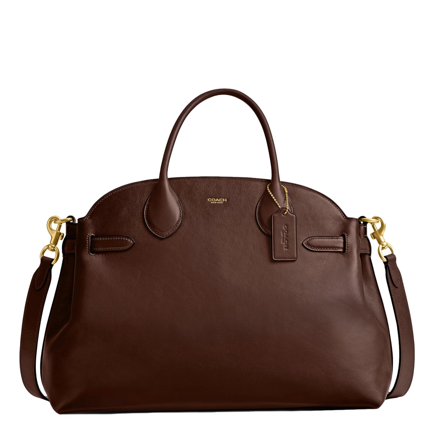 Coach Women's Suede Soft Empire Carryall 40 Tote