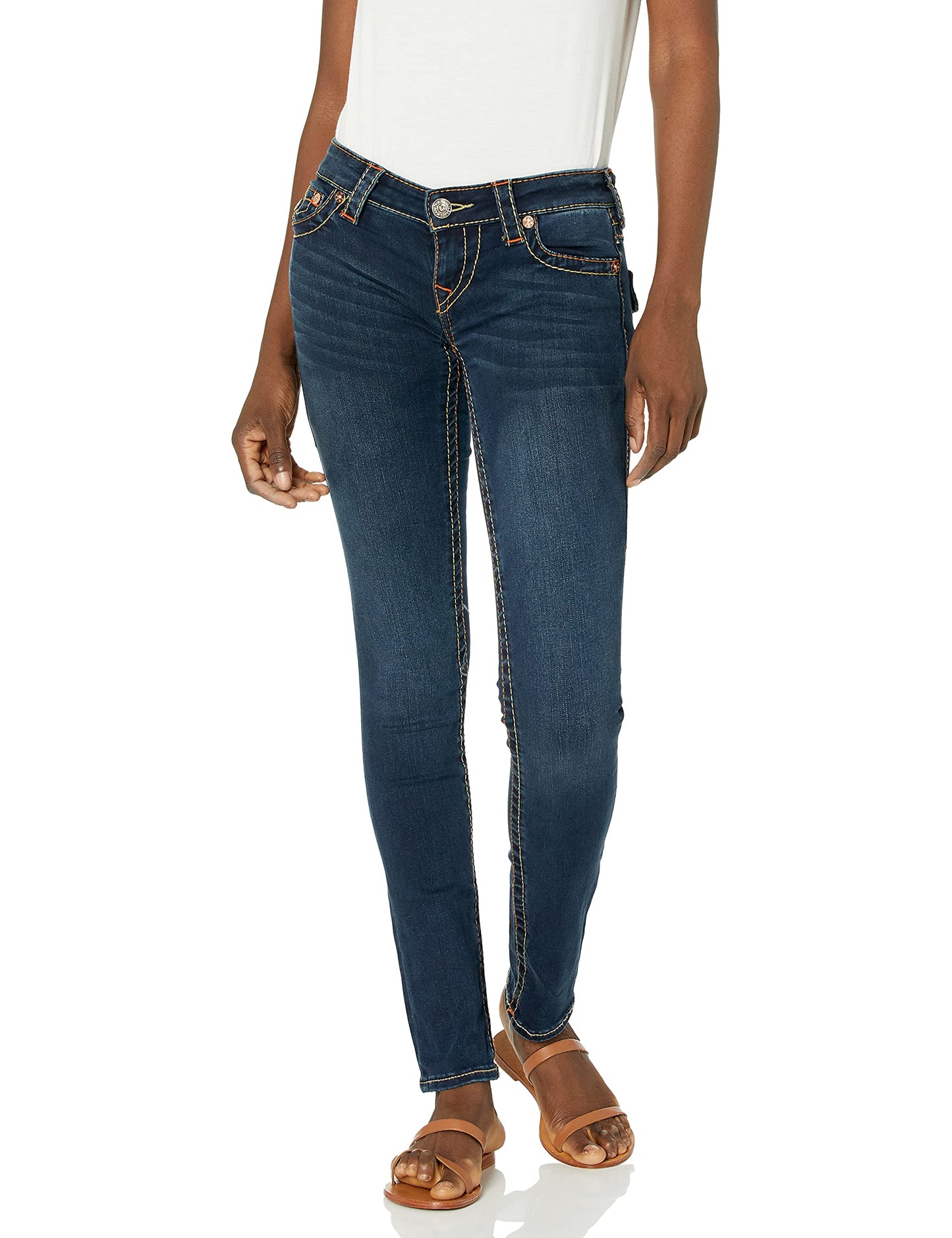 True Religion Women's Stella Low Rise Skinny Jean